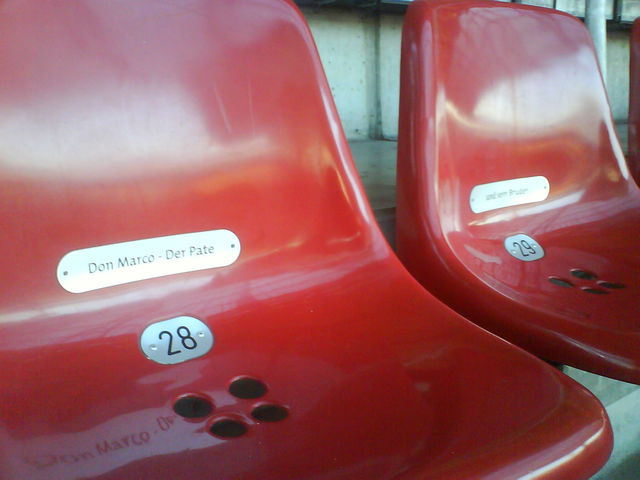 der pate dauerkarte reserviert albern k�ln stadion sitz bruder pate 