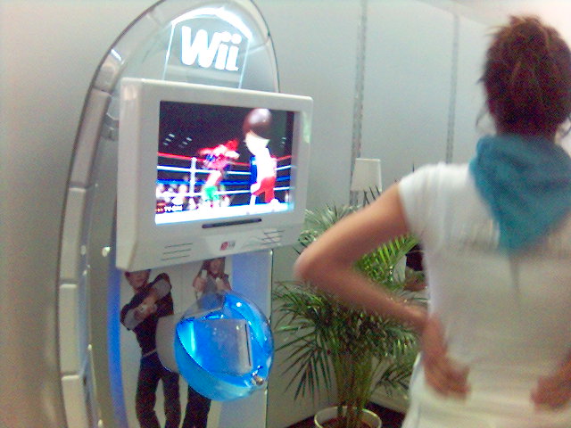 wii boxen auf der buchmesse 