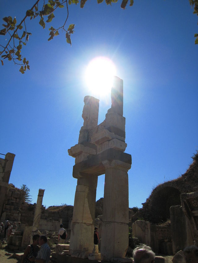 Ruinenrest trkei ruine kusadasi ephesus 