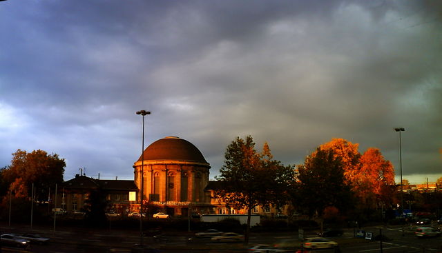 Bahnhofsromantik bro deutz herbst lvr bahnhof panorama 