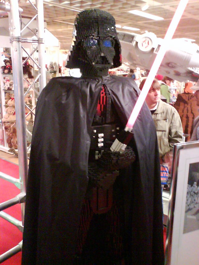 Darth Lego darthvader starwars lego kaufhof 