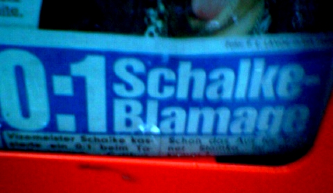 fc blamage bild fu�ball schalke 
