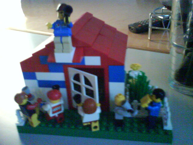 Platz ist in der kleinsten Htte... centerparks haus saufen luden lego 