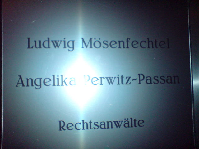 M�senfechtel m�sen m�senfechtel rechtsanwalt rechtsanw�lte name schild 