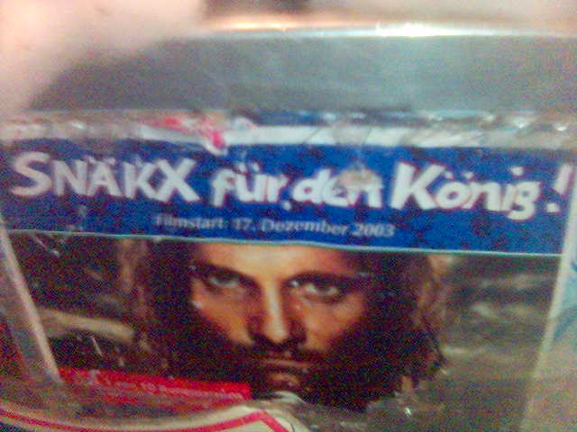 One does not simply... extremrechtschreibing herrderringe koenig lotr alt werbung snack film ringe aragorn essen 