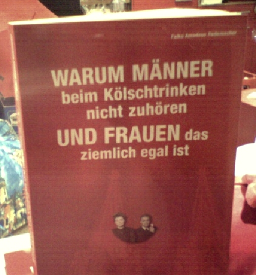 ziemlich egal cover peters_klsch titel unterschied bier buch klsch mnner frauen 