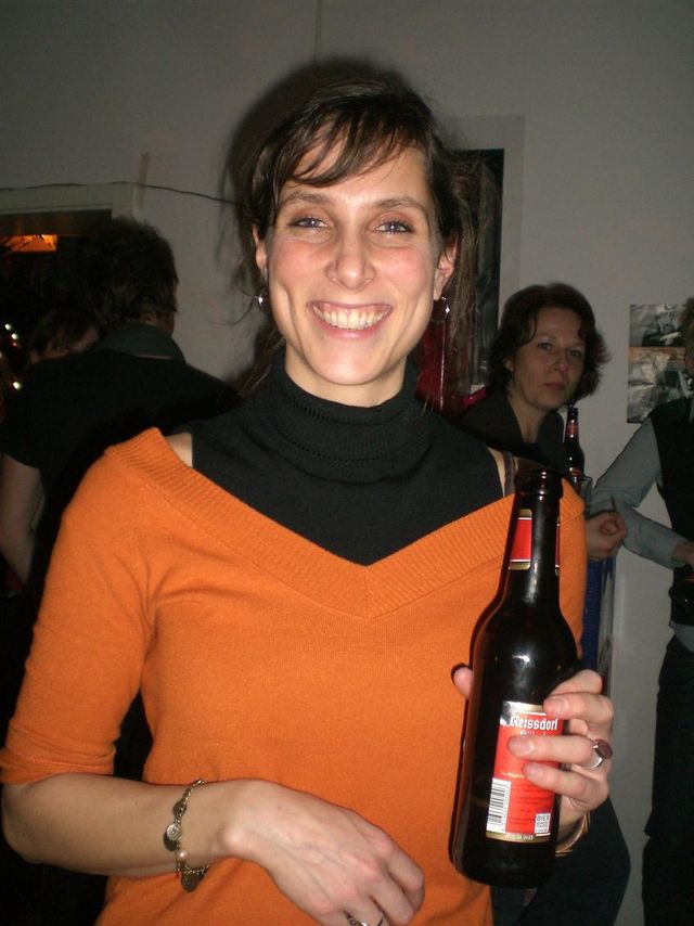 Antje (der erste und letzte Gast) antje party stolzestra�e 8.12.07 