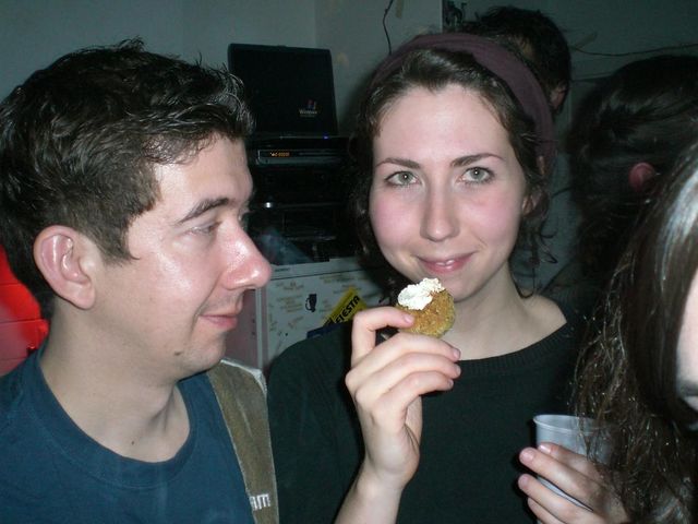 Tobi, Doro und Falaffel doro party tobi stolzestra�e 8.12.07 