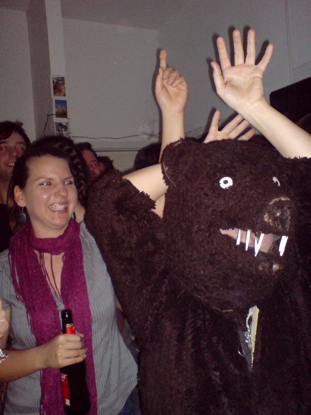 Bei uns tanzt der B�r party b�r stolzestra�e 8.12.07 