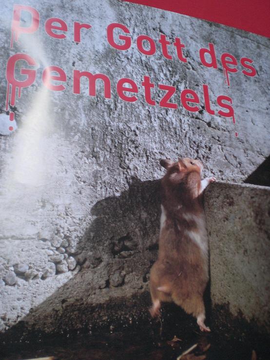 Der Gott des Gemetzels gemetzel schauspiel gott t�bingen hamster 