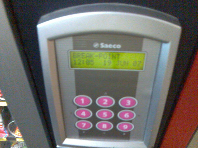 Bierautomat fr die Breakpoint? ireland breakpoint display automat 