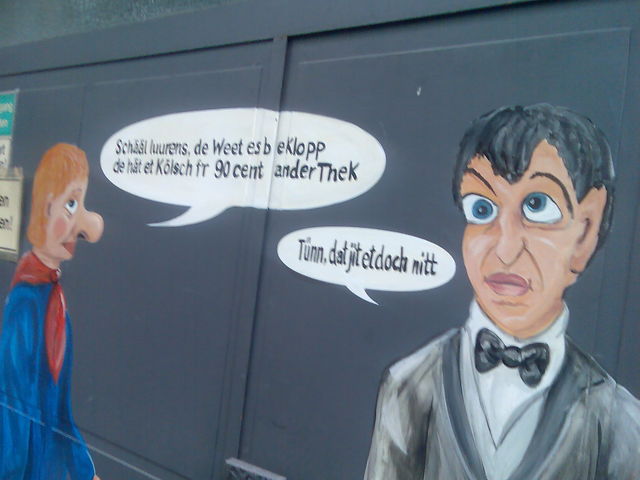 K�lsch f�r 90 Cent sch��l t�nnes k�lsch 