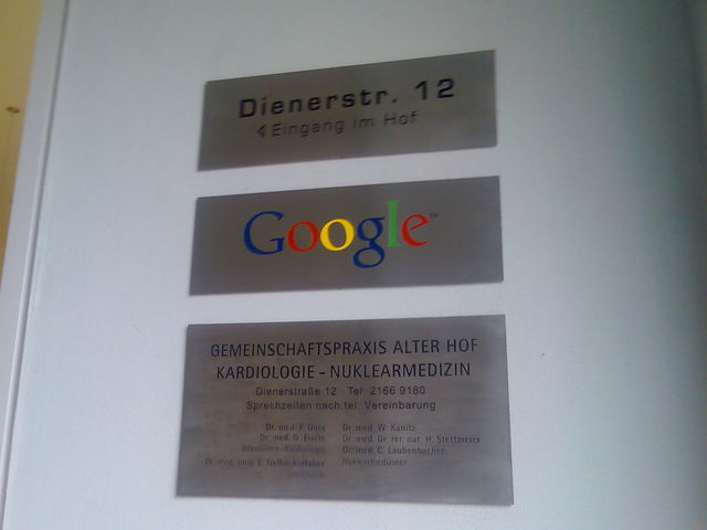 Illustre Nachbarschaft nachbar schild google m�nchen 