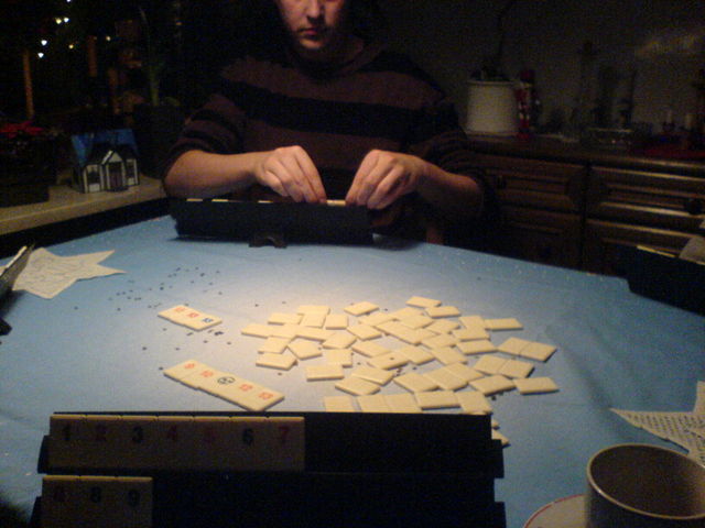 Stephan beim Pfuschen familie rummikub steam stephan weihnachten bruder steam0r 