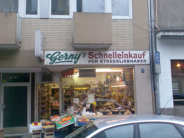 Stresseinkauf gerry schnelleinkauf stressliebhaber k�ln gesch�ft lebensmittel 