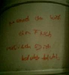 du bist ein fisch fisch klospr�che klospruch 