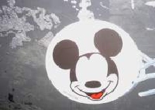 blind mickey_mouse comic sticker maus blind 