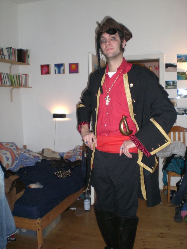 K�ptn jeck lars karneval lars kost�m pirat 