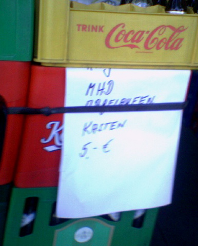 auf dem kasten abgelaufen granderath schlecht billig sonderangebot getr�nke angebot 