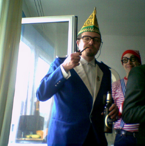 prost, frollein! kg pfeife philipp p�nzli narrenkappe karnevall weiberfastnacht karneval_2008 