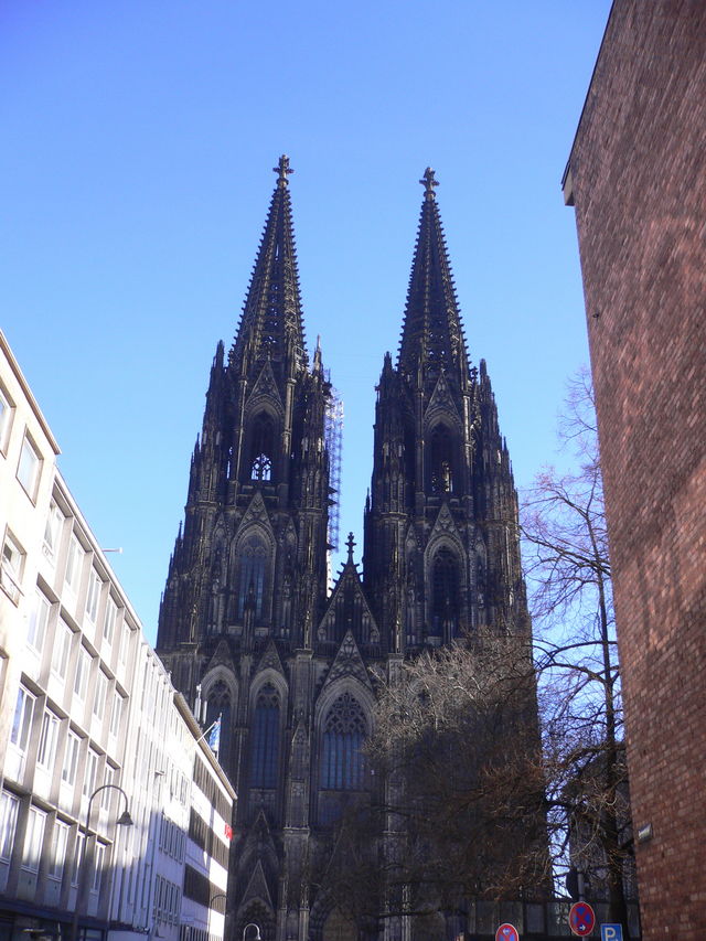 immer wieder sch�n blau dom himmel k�ln 