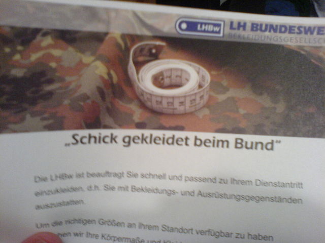 Helm schon gestanzt.... sch�uble scheisse bundeswehr nazischweine 