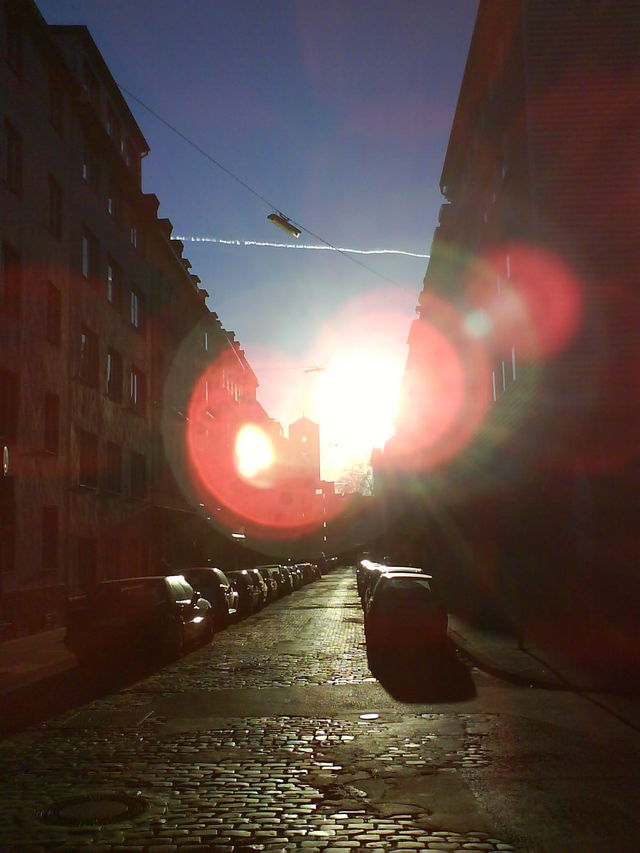 idyll k�ln s�dstadt idyll sonne 