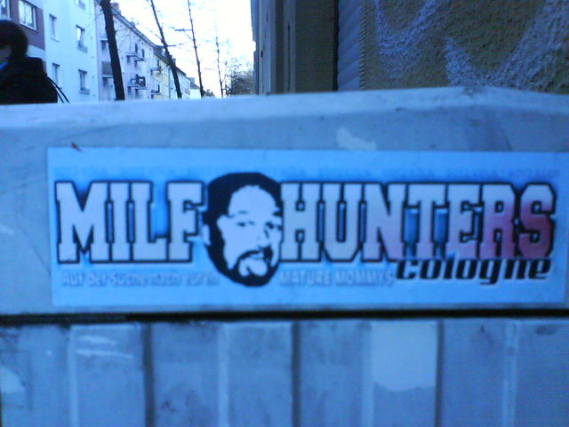 milf hunters cologne?! milf kln sticker porno 