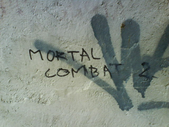 mortal kombat 2 mortalkombat streetart videospiel zagreb 