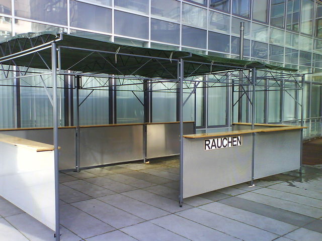 Rauchergehege b�ro lvr rauchen gehege 