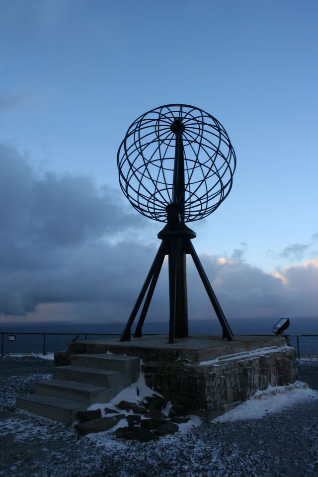 Nordkap-Globus ding Globus nordkap2008 