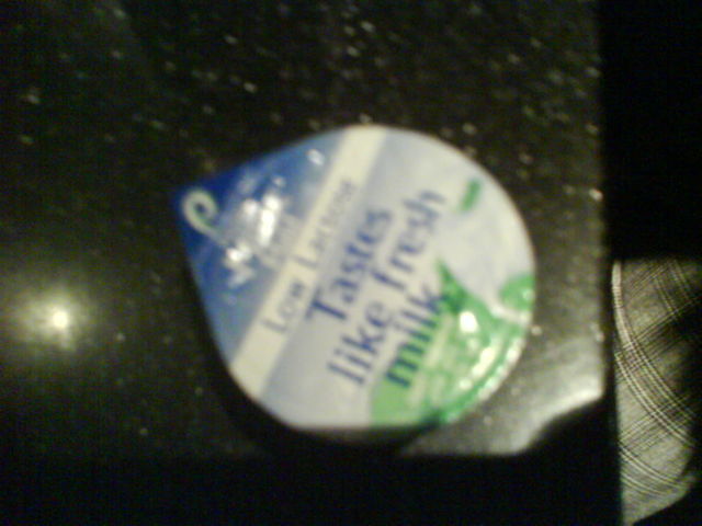 I can't believe it tastes like Milk! kaffee milch f�hre frisch nordkap2008 finnland 