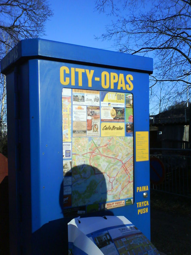 City-Opas stadplan karte opa kostenlos nordkap2008 turku 