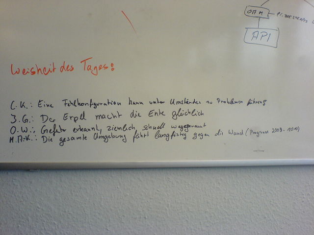 Weisheit des Tages tages weisheit b�ro des 