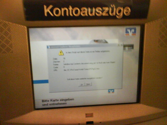 danke fr ihr vertrauen javascript internetexplorer kontoauszug drucker windows abgestrzt 