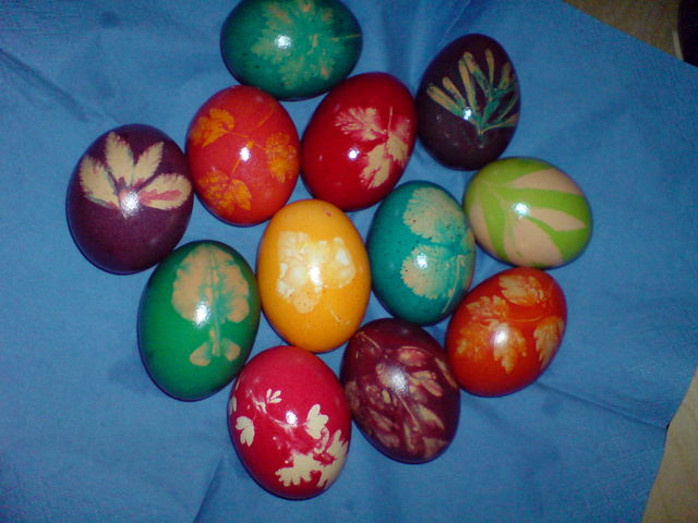 Frohe Ostern euch allen! ostern eier bunt 