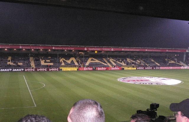petrus hat ein einsehen alemannis fu�ball stadion aachen tivoli 
