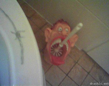 geschmacklose b�rste klo abartig klob�rste 