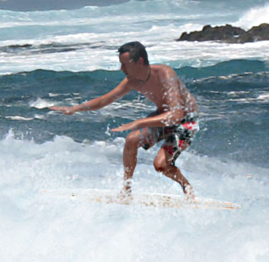 Mit Cippo auf der perfekten Welle I teneriffa wellen perfekt surfen 2008 