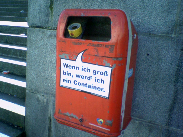 pläne erwachsen müll groß container mülleimer hamburg 
