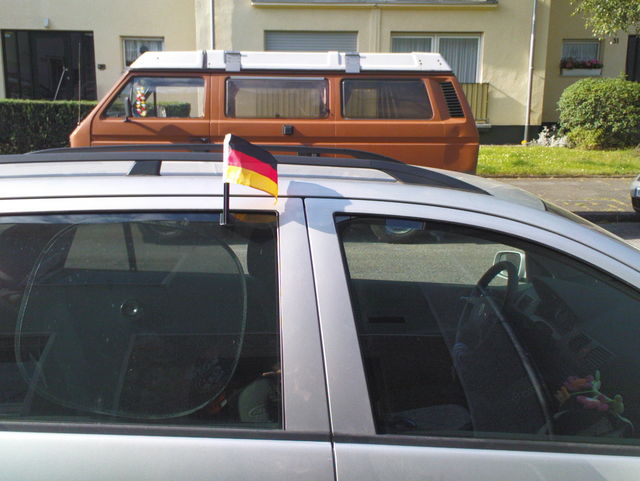 ein bisschen fan f�hnchen deutschland flagge fahne em2008 