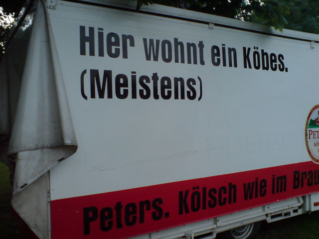 feierabend bierstand bier k�bes k�lsch summerjam2008 