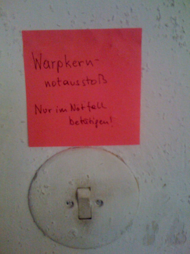 Don't press this button wien metalab 