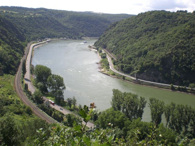 .... so ist's perfekt! rhein abgrund loreley 