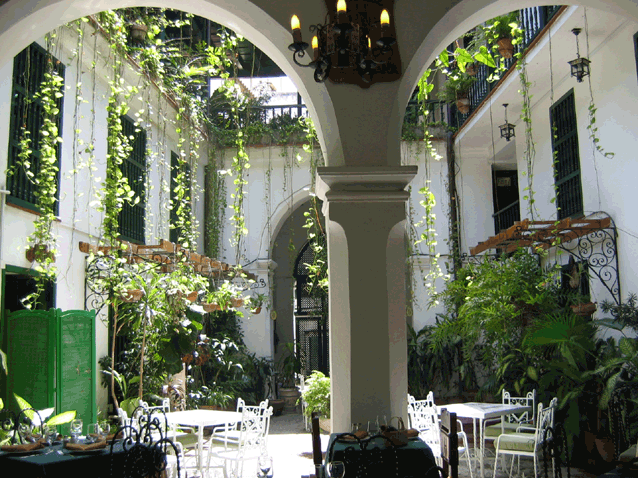 Havanna gr�n innenhof havanna 
