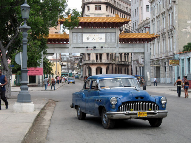 Chinatown in Havanna auto chinatown havanna cuba 