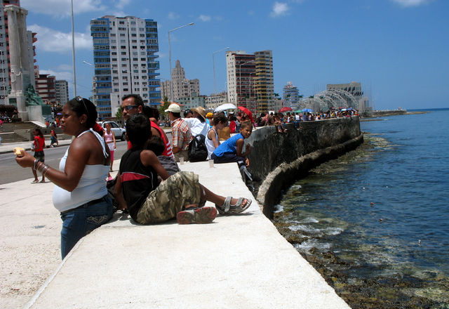 Malecon malecon regenschirme havanna 