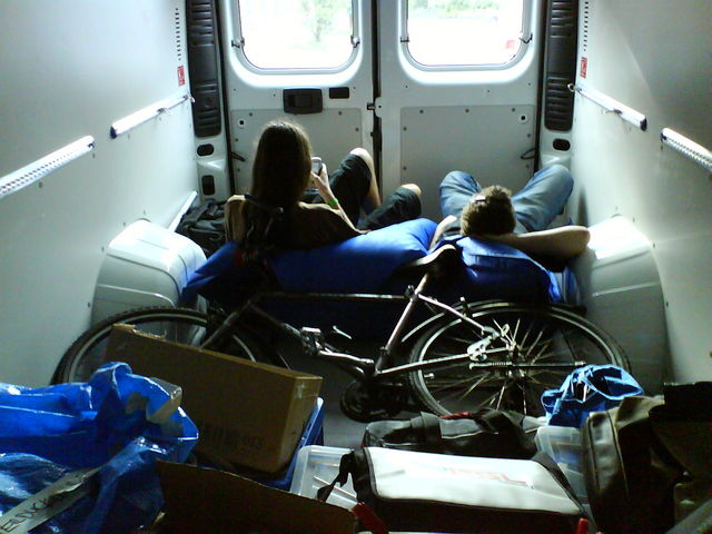 r�ckbank fatboy gem�tlich transporter evoke2008 