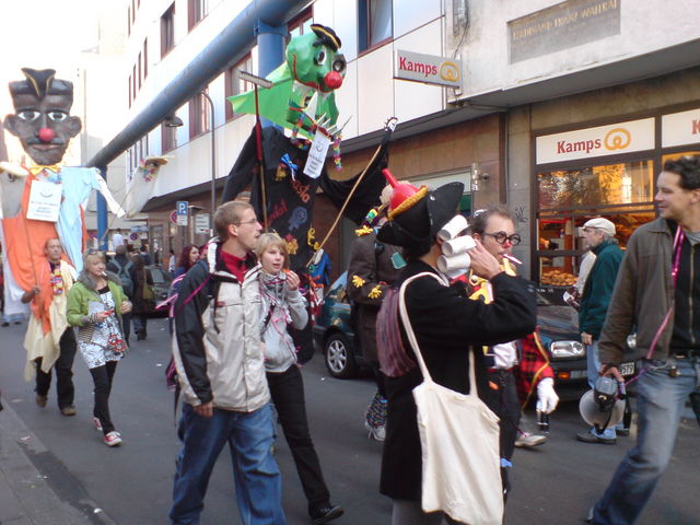 Demo gegen ProK�ln demonstration demo schei�_prok�ln 