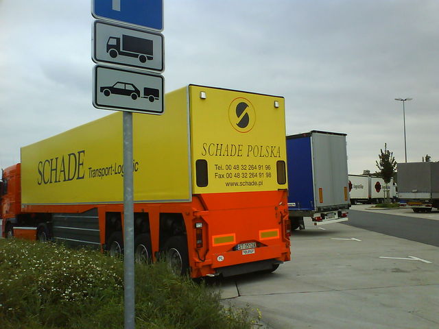 SCHADE POLSKA... polska schade lkw polen rastst�tte 